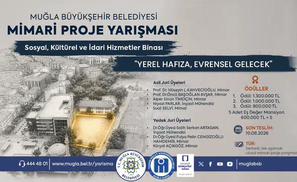 Muğla’nın Yeni Hizmet Binası İçin Fikirler Yarışacak