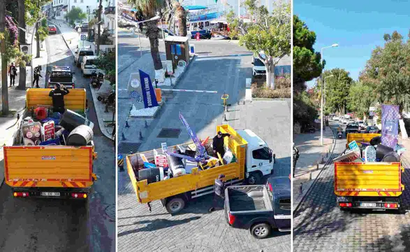 Bodrum Belediyesi Kararlı: Ortak Alanları İşgal Eden Eşyalar Toplanacak