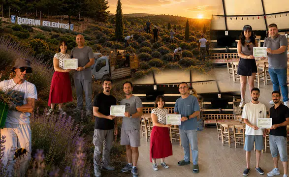 Bodrum'da Gençler Tarımı Kitaptan Değil, Tarlada Öğrendi