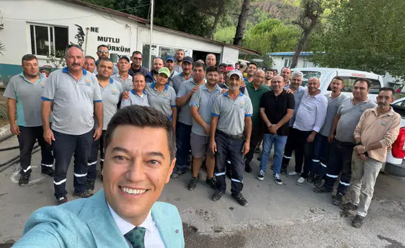 Başkan Ünlü’den Temizlik Personeline Teşekkür Ziyareti