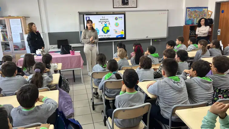 41 okulda 2 bin 650 öğrenciye! Bodrum’da Miniklere Büyük Ders: Sıfır Atık