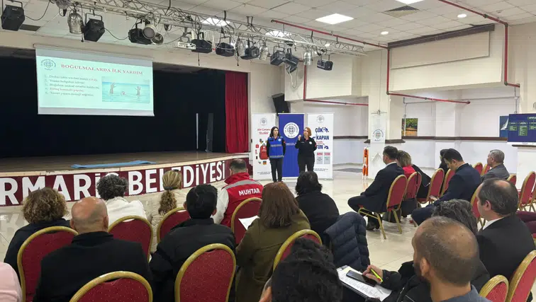 Deprem, Yangın, Sel… Muğla Büyükşehir’den Mahallelere Hayat Kurtaran Eğitim