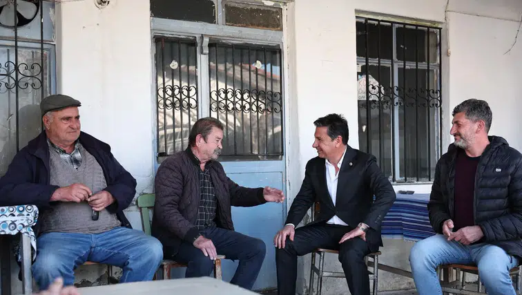 Başkan Aras Bafa’da halkla buluştu: “Sorunları yerinde tespit ediyoruz”