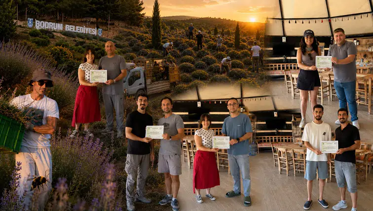 Bodrum'da Gençler Tarımı Kitaptan Değil, Tarlada Öğrendi