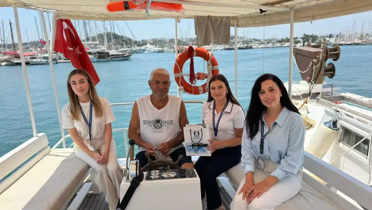 Bodrum Belediyesi'nden Emektar Denizcilere Anlamlı Ziyaret