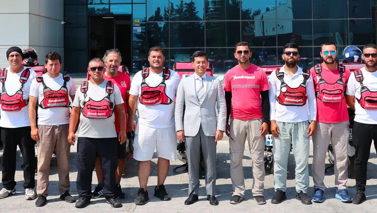 Marmaris’te Siraç Seferberliği! Kuryeler de Kampanyaya Katıldı