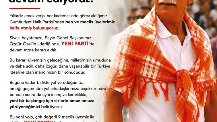 Ula’da CHP’den Toplu Kopuş! Başkan Caner ve 9 Meclis Üyesi YENİ PARTİ’de
