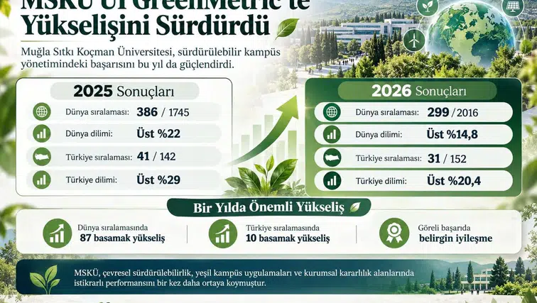 MSKÜ Dünya Sıralamasında 87 Basamak Birden Yükseldi!