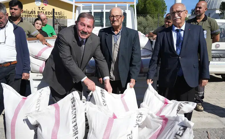 Milas Belediyesi’nden Ücretsiz Buğday Tohumu