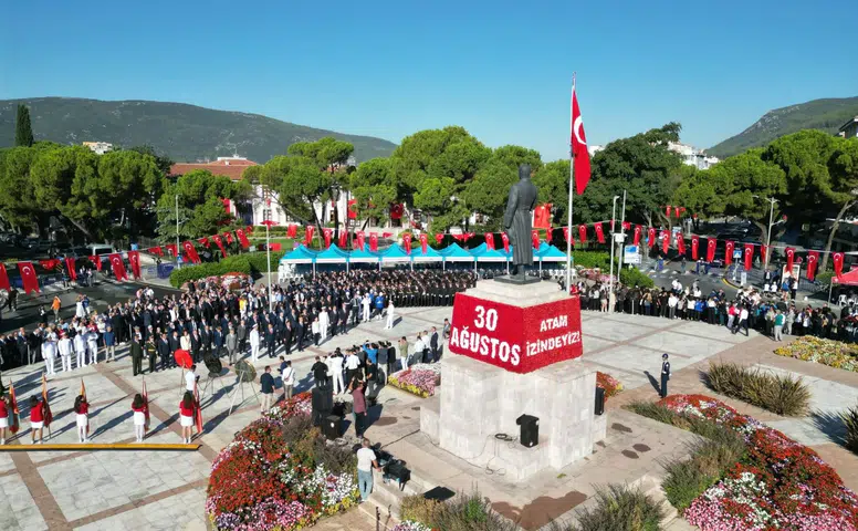 Muğla’da 30 Ağustos Zafer Bayramı coşkusu