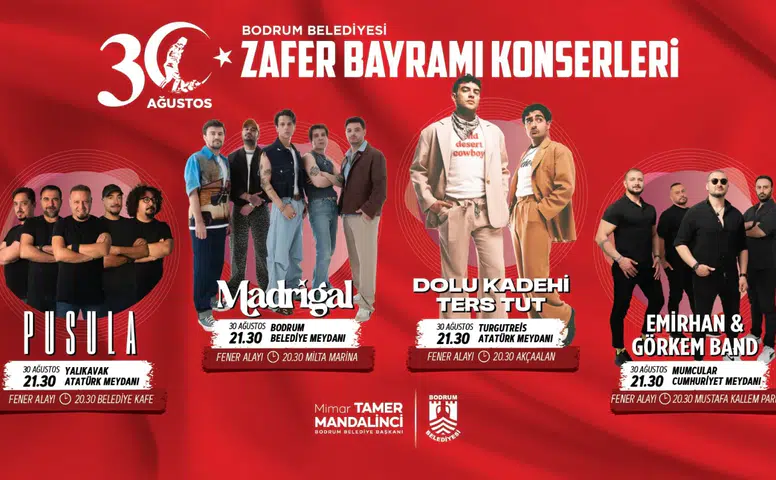 103 Yıldır Yankılanan Zafer, Bodrum’da Coşkuyla Kutlanacak