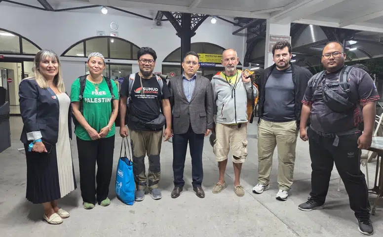 Sumud Filosundan Tehliye Edilen Aktivistler Marmaris Limanı’na Getirildi