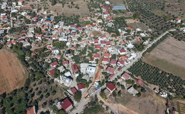 Milas Küçükdibekdere’ye Kanalizasyon Hattı Yapılıyor