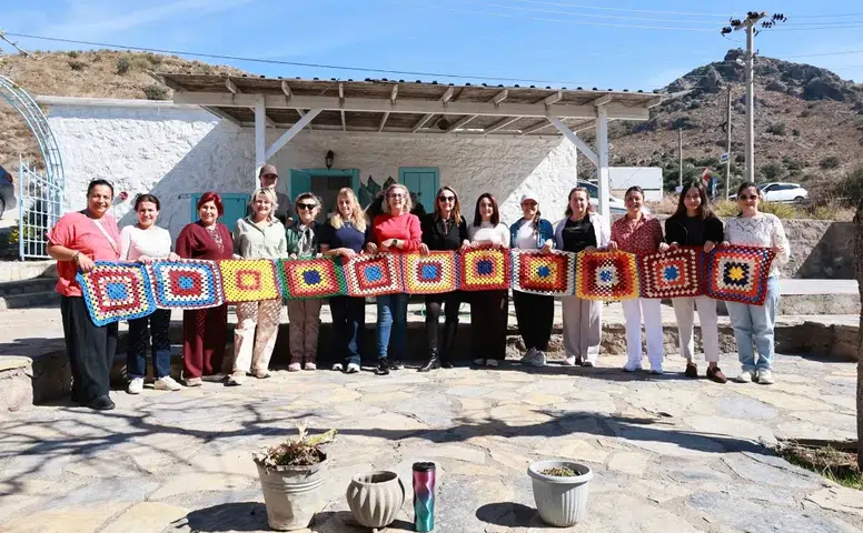 Bodrum’un Sokakları Kadınların Ördüğü Gölgeliklerle Renklenecek