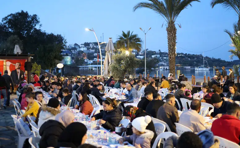 Ramazan’da Dayanışma Sofraları: İlk İftar Türkbükü’nde Kurulacak