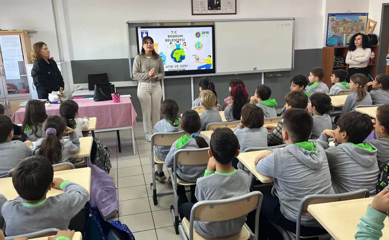 41 okulda 2 bin 650 öğrenciye! Bodrum’da Miniklere Büyük Ders: Sıfır Atık