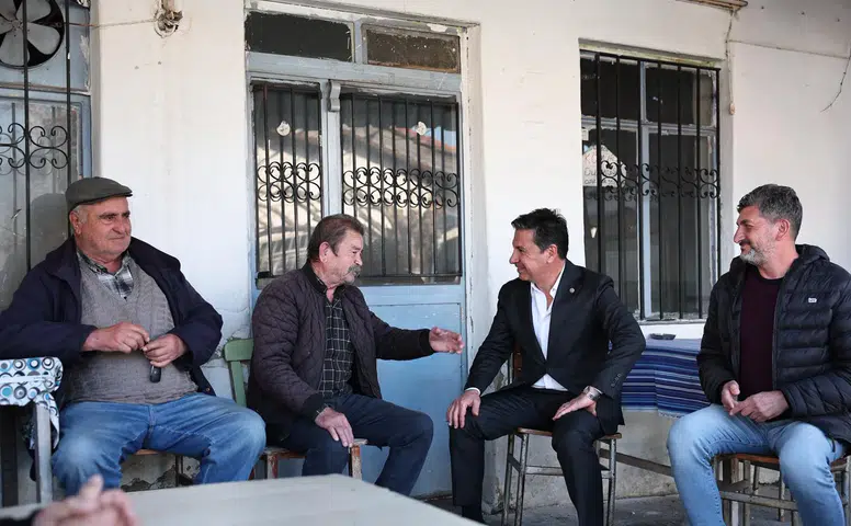 Başkan Aras Bafa’da halkla buluştu: “Sorunları yerinde tespit ediyoruz”