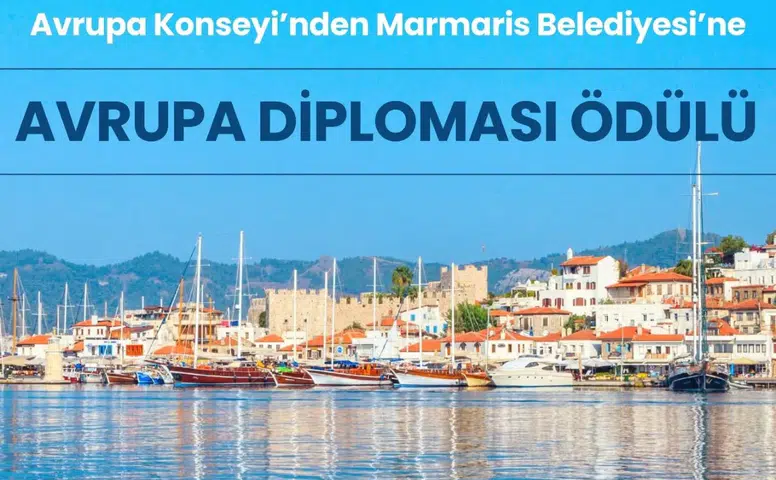 Marmaris Belediyesi Zirvede! Avrupa Konseyi’nden Ödül