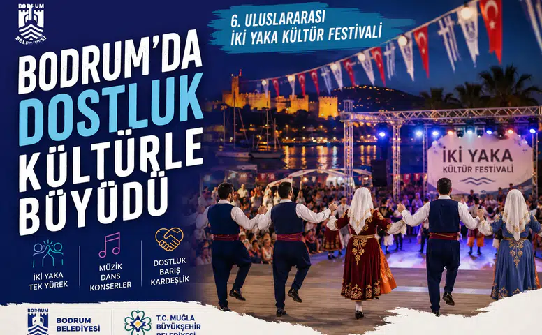 Bodrum’da Barış ve Dostluk Festivali! Yunan Adalarından Yoğun Katılım