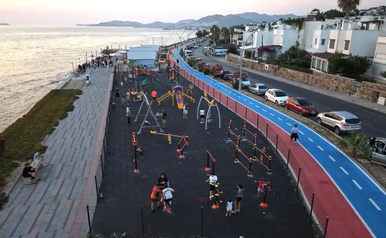 O Parkta Artık Hiçbir Engel Kalmadı! Bodrum’da Dikkat Çeken Dönüşüm