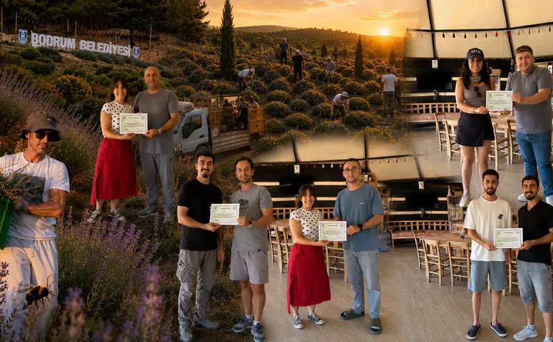 Bodrum'da Gençler Tarımı Kitaptan Değil, Tarlada Öğrendi