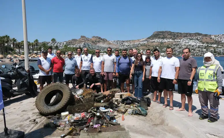 'Denize En Çok Mavi Yakışır' Bu Kez Gündoğan'daydı