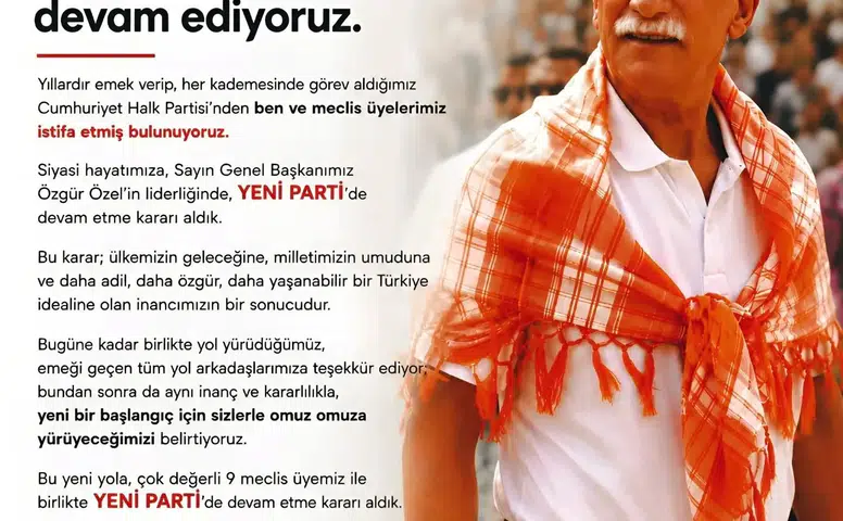 Ula’da CHP’den Toplu Kopuş! Başkan Caner ve 9 Meclis Üyesi YENİ PARTİ’de