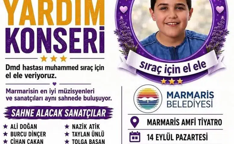 Siraç İçin Şarkılar Söylenecek: Marmaris’te Büyük Yardım Konseri