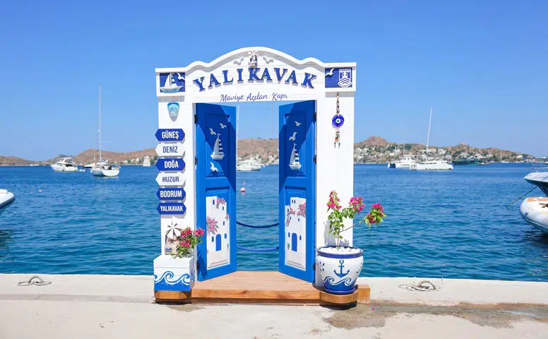 Yalıkavak’a Bir Kapı Konuldu, Ortaya Bu Manzara Çıktı!
