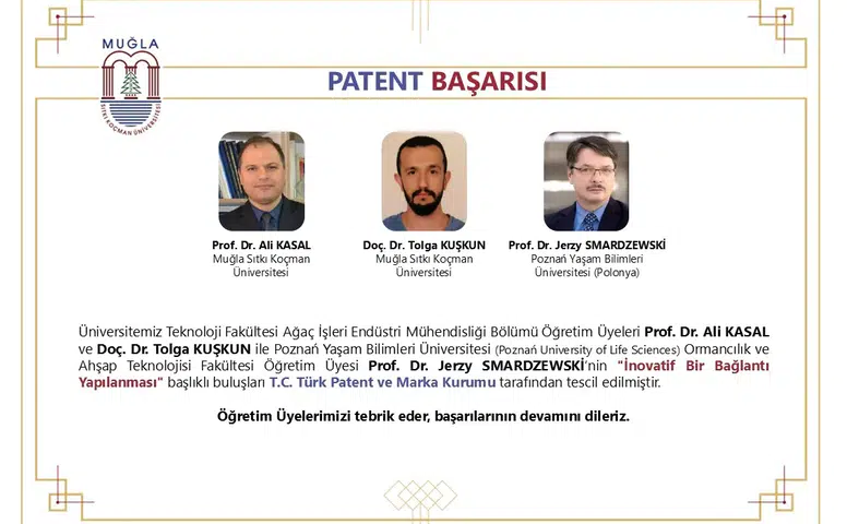 MSKÜ’nün İki Buluşuna Türk Patent’ten Tescil